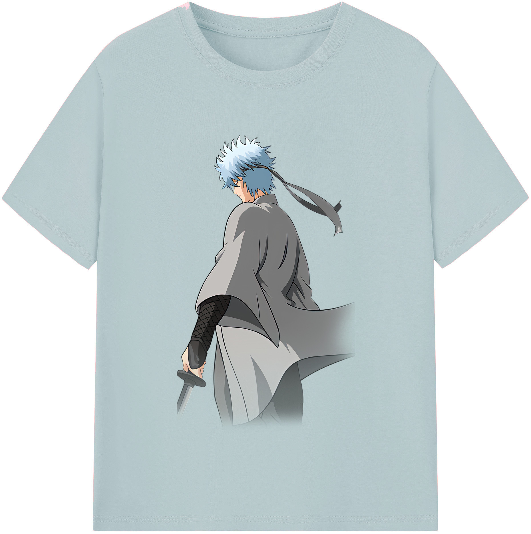 （画像用） ぎんたま 坂田銀時（さかたぎんとき） 神楽 志村新八（しむら しんぱち） GINTAMA Sakata Gintoki Kagura Shimura Shinpachi 綿100％半袖Tシャツ（フロントプリント）